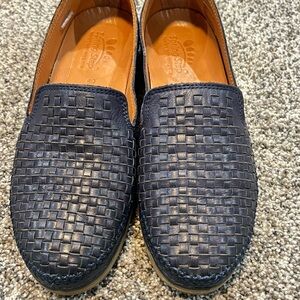 Spring Step Navy Loafers